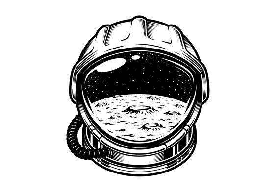 月球表面纹理裁片印花：独特宇宙风格服装印花