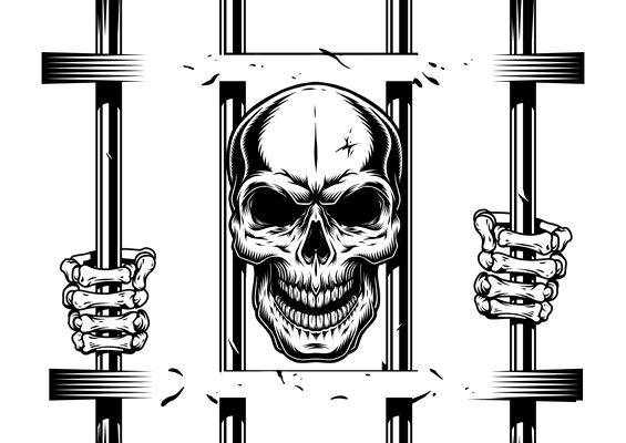 骷髅铁笼纹样：服装印花裁片设计灵感