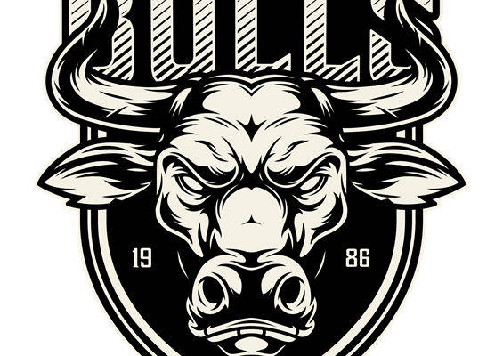 牛头图案裁片印花：经典风格服装印花