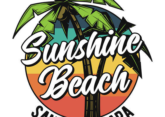 复古棕榈树图案服装印花素材