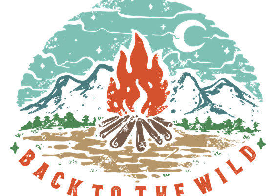 自然山野风裁片印花:户外探险服装印花素材