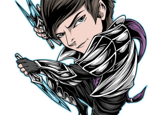 酷炫机甲战士图案，打造个性服装印花