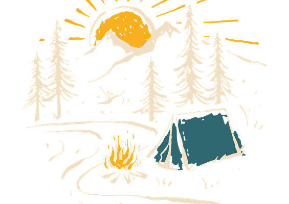 自然山林风光裁片印花，打造户外风服装