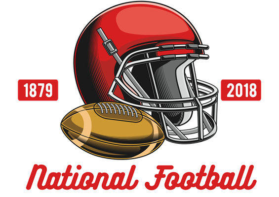 复古足球头盔图案：服装印花裁片灵感