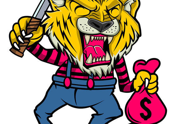 时尚老虎印花图案：服装印花与裁片印花的理想选择