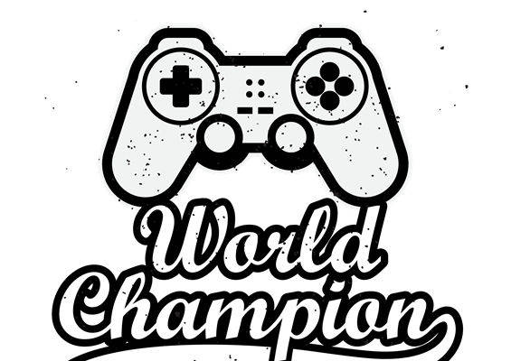 游戏冠军主题裁片印花，打造个性潮流服装