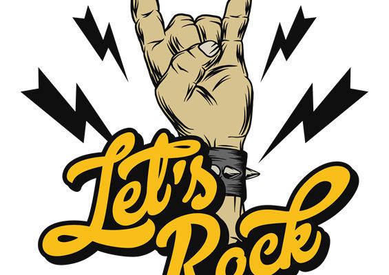 摇滚手势裁片印花:让摇滚精神融入你的服装设计