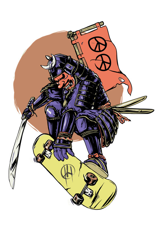 和平武士：独特裁片印花设计，为你的服装增添个性