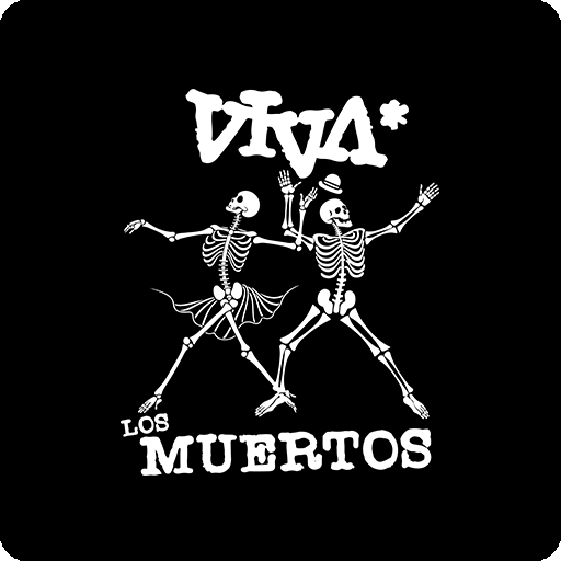 卡通骷髅图案卡通英文字母图案跳舞的骷髅印花素材