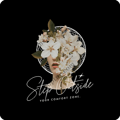 卡通人物头像卡通女孩头像球形线条图案