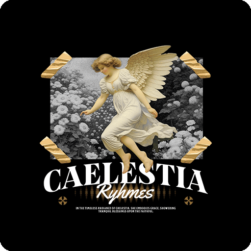 卡通女孩图案卡通天使鲜花天使翅膀女孩照片