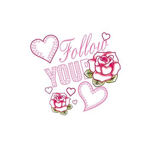 卡通爱心形状图案卡通英文字母卡通花朵图案复古花朵