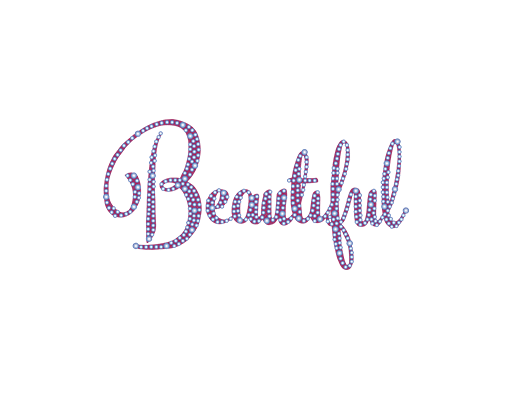 手写英文字母图案卡通英文字母烫钻英文字母