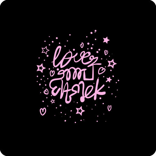 手写英文字母图案涂鸦英文字母五角星图案卡通星星图案