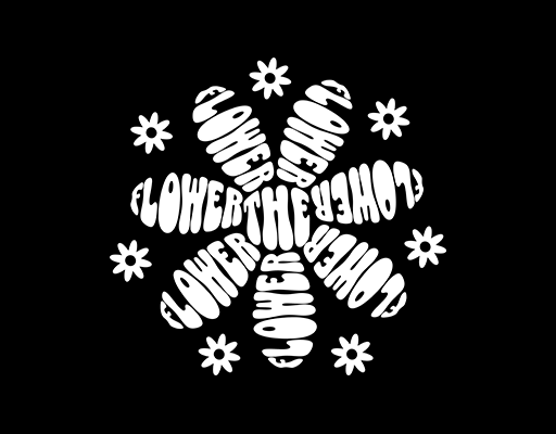 卡通花朵图案手绘花朵涂鸦花朵