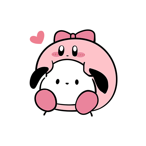 卡通动物图案手绘简笔卡通动画片图案情侣装图案