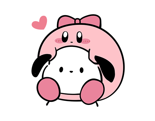 卡通动物图案手绘简笔卡通动画片图案情侣装图案