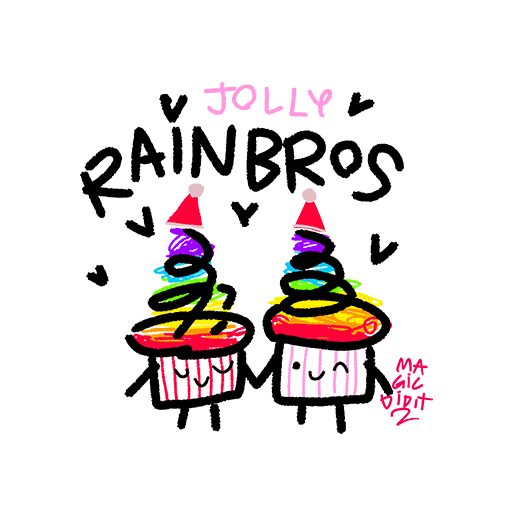 涂鸦卡通图案涂鸦蛋糕面包图案