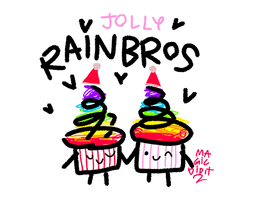 涂鸦卡通图案涂鸦蛋糕面包图案