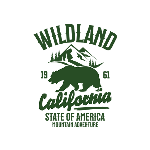 卡通动物剪影图案熊剪影图案