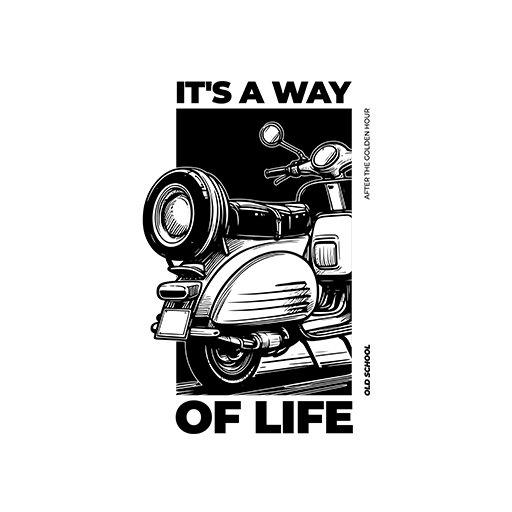 卡通摩托车图案手绘摩托车女士摩托车