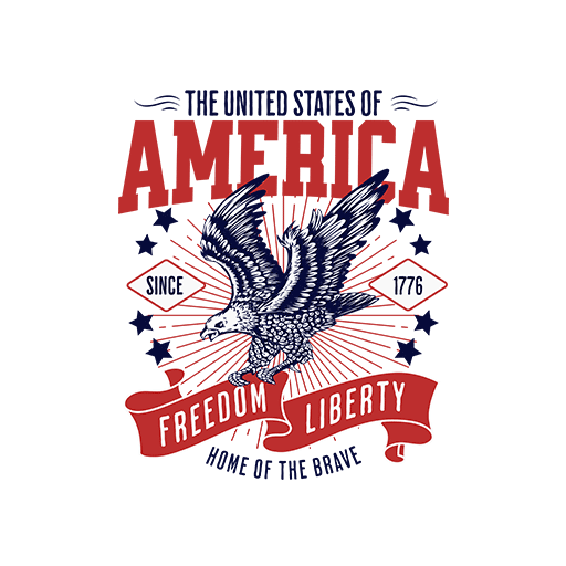 卡通老鹰图案手绘老鹰印花素材卡通动物变形英文字母