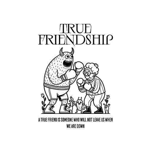 卡通怪兽图案拳击怪兽图案卡通英文字母老奶奶