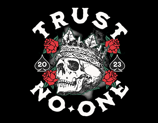 卡通骷髅头图案戴皇冠的骷髅印花素材卡通花朵图案玫瑰