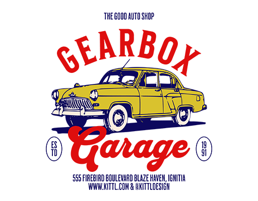 卡通轿车图案卡通英文字母图案汽车图案复古汽车