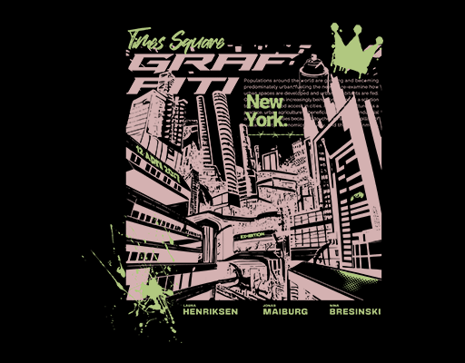 卡通建筑图案卡通英文字母建筑剪影图案