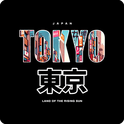 卡通英文字母图案东京英文字母图案卡通建筑图案