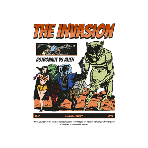 卡通怪兽图案卡通超人印花图案