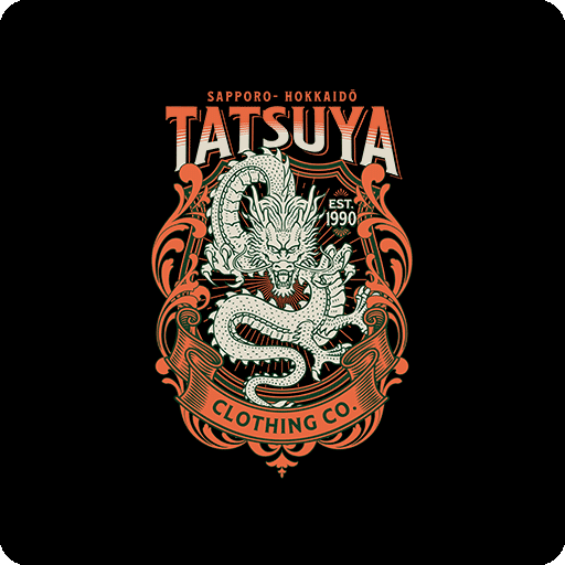 卡通动物图案卡通龙图案变形英文字母图案徽章图案