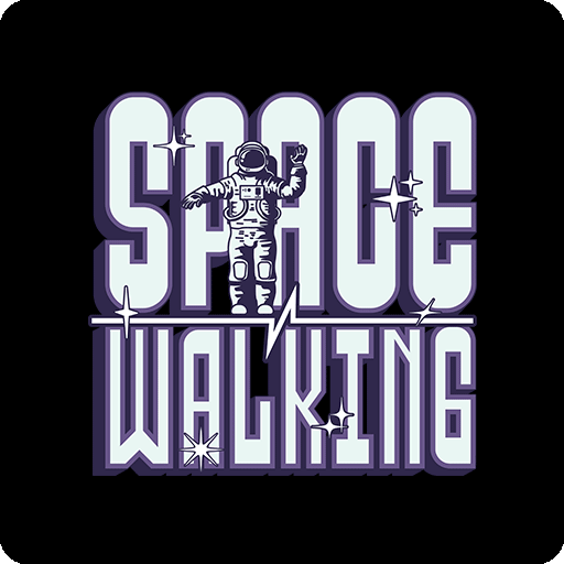 立体英文字母图案宇航员图案卡通英文字母