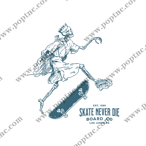 卡通骷髅头图案滑板的骷髅印花素材
