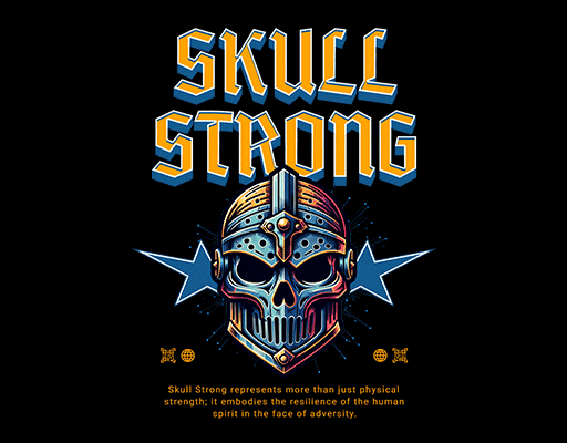 卡通面具图案立体英文字母图案复古面料武士面具