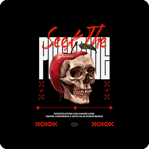 卡通骷髅头图案手写英文字母图案骷髅苹果图案