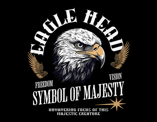 卡通老鹰头像手绘老鹰头像卡通鸟头像老鹰翅膀图案