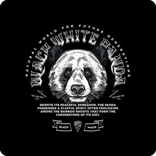 卡通熊猫头像手绘熊猫卡通英文字母立体英文字母