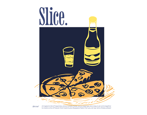 卡通英文字母图案披萨剪影图案卡通酒杯酒瓶