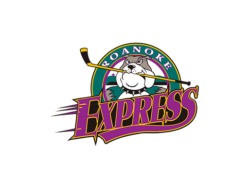 卡通动物图案Roanoke Express logo图案卡通狗图案