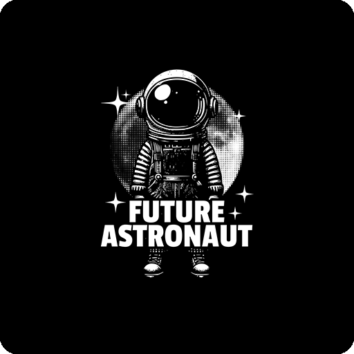 卡通人物图案宇航员图案星球图案