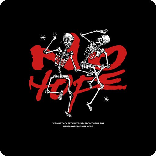 卡通骷髅图案手绘骷髅涂鸦英文字母图案