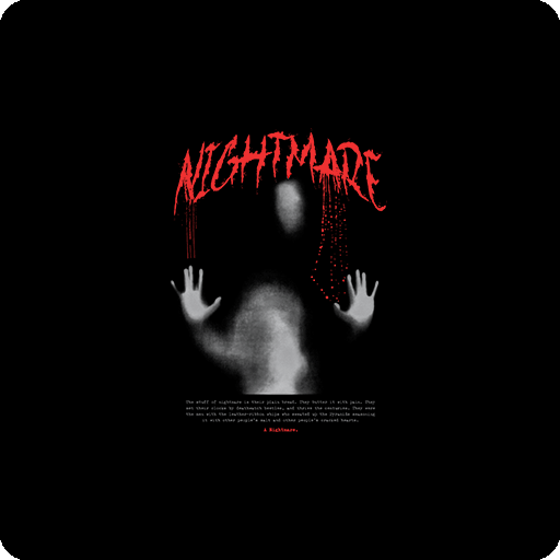 人物阴影图案涂鸦英文字母图案