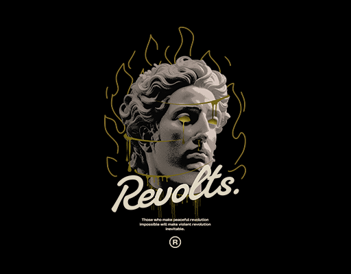 卡通人物头像火焰男孩头像卡通英文字母图案男装印花素材男人头像雕塑