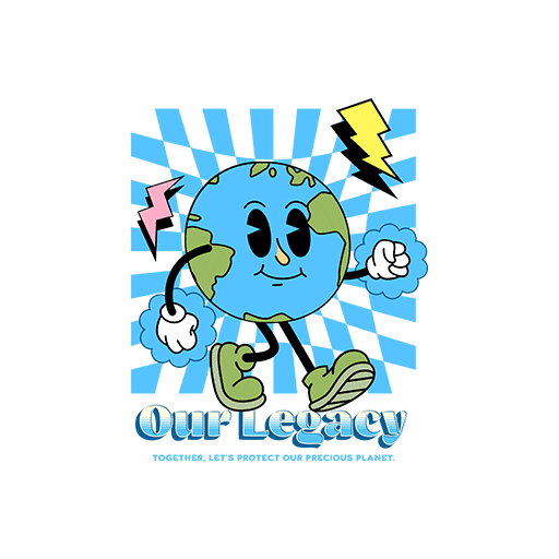 卡通地球图案手绘地球卡通英文字母图案棋盘格图案