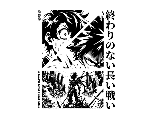 卡通人物头像动画片人物头像日本文字图案