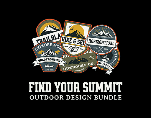 卡通徽章图案卡通山峰图案卡通英文字母绣章