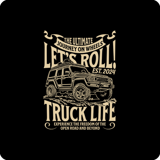 卡通汽车图案越野汽车图案卡通英文字母图案