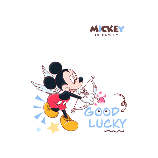 卡通动画片图案米奇印花图案卡通英文字母mickey情侣装